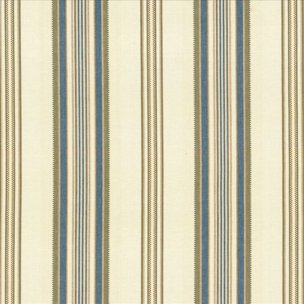 Zipper Stripe Teal  by Kasmir Fabric See sample 100% Cotton
 INDIA 6,000 Wyzenbeek Double Rubs </p><p>Repeat: Horizontal: 9 3/8 inches and Vertical: N/A 54  - Fabric Carolina -