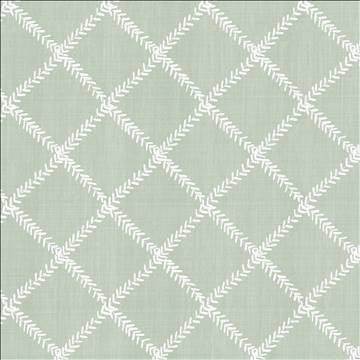 Zipper Trail Duckegg by Kasmir Fabric 1449 67% Polyester 33% Cotton INDIA Not Tested H: 4 6/8 inches, V: 4 6/8 inches 53 - Fabric Carolina - Kasmir