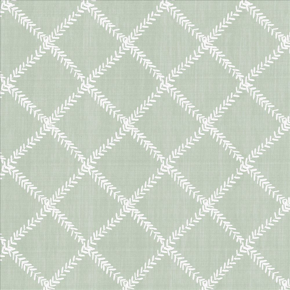 Zipper Trail Duckegg by Kasmir Fabric 1449 67% Polyester
33% Cotton
 INDIA Not Tested Horizontal: 4 6/8 inches and Vertical: 4 6/8 inches 53 - Fabric Carolina -