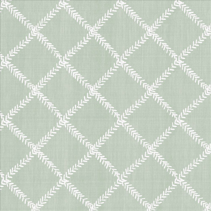 Zipper Trail Duckegg by Kasmir Fabric 1449 67% Polyester
33% Cotton
 INDIA </p><p>Repeat: Horizontal: 4 6/8 inches and Vertical: 4 6/8 inches 53 - Fabric Carolina -