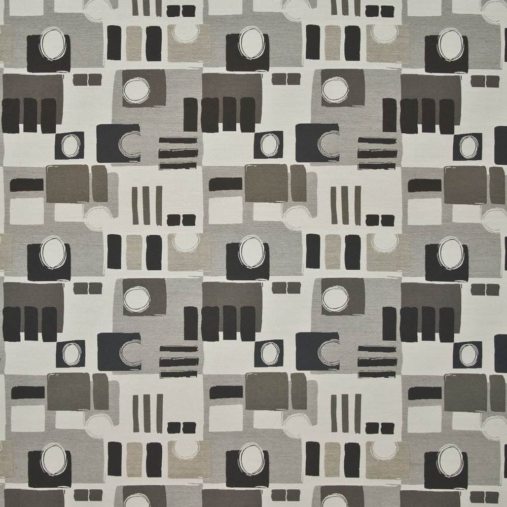 Zirconia Smolder by Kasmir Fabric 1407 100% Polyester CHINA 54,000 Wyzenbeek Double Rubs Horizontal: 14 6/8 inches and Vertical: 15 3/8 inches 56 - Fabric Carolina -