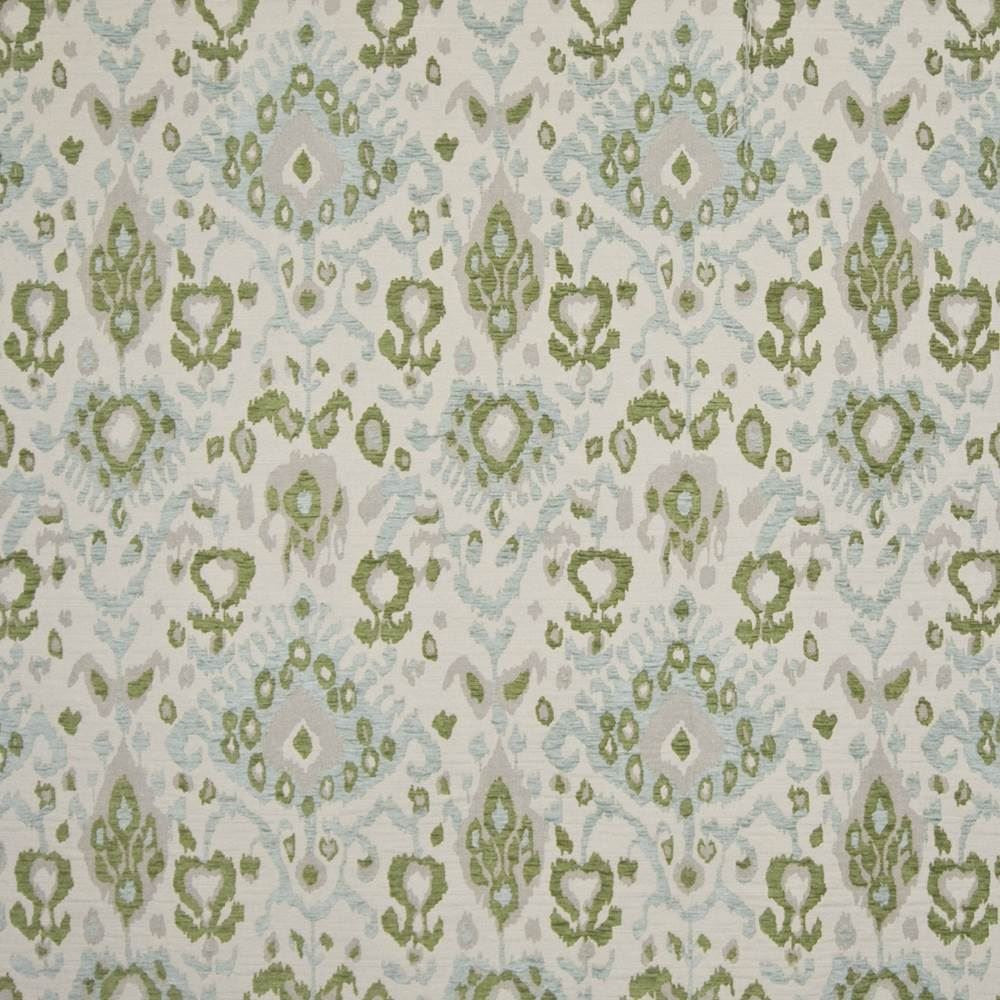 Ziya Water by Kasmir Fabric 1390 47% Acrylic
28% Cotton
25% Polyester
 TURKEY </p><p>Repeat: Horizontal: 14 3/8 inches and Vertical: 17 2/8 inches 54 - Fabric Carolina -