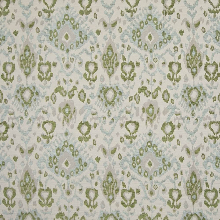Ziya Water by Kasmir Fabric 1390 47% Acrylic
28% Cotton
25% Polyester
 TURKEY </p><p>Repeat: Horizontal: 14 3/8 inches and Vertical: 17 2/8 inches 54 - Fabric Carolina -