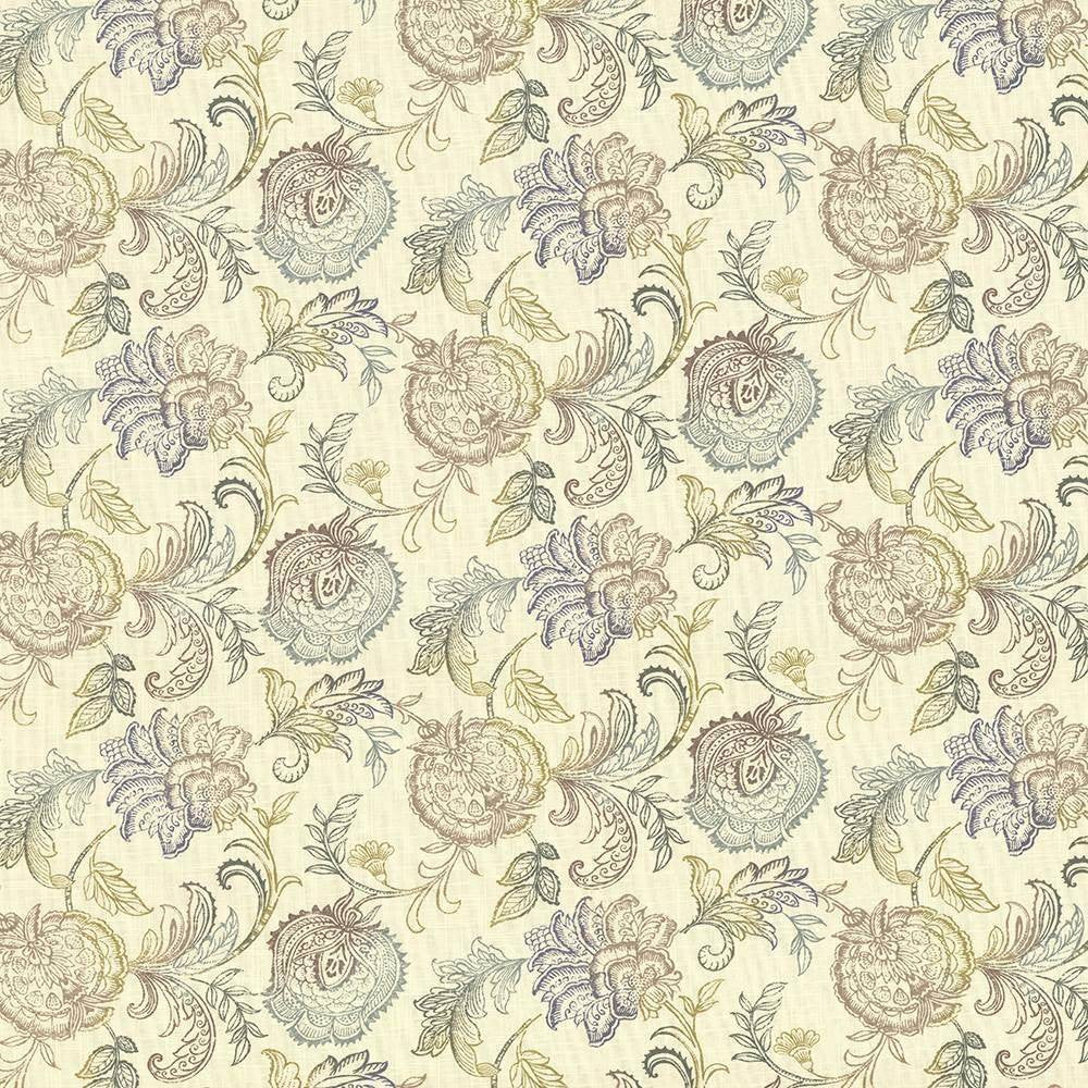 Zoes Garden Splash by Kasmir Fabric 5065 SPAIN 18,000 Wyzenbeek Double Rubs H: 27 inches, V:13 4/8 inches 54 - 55 - Fabric Carolina - Kasmir