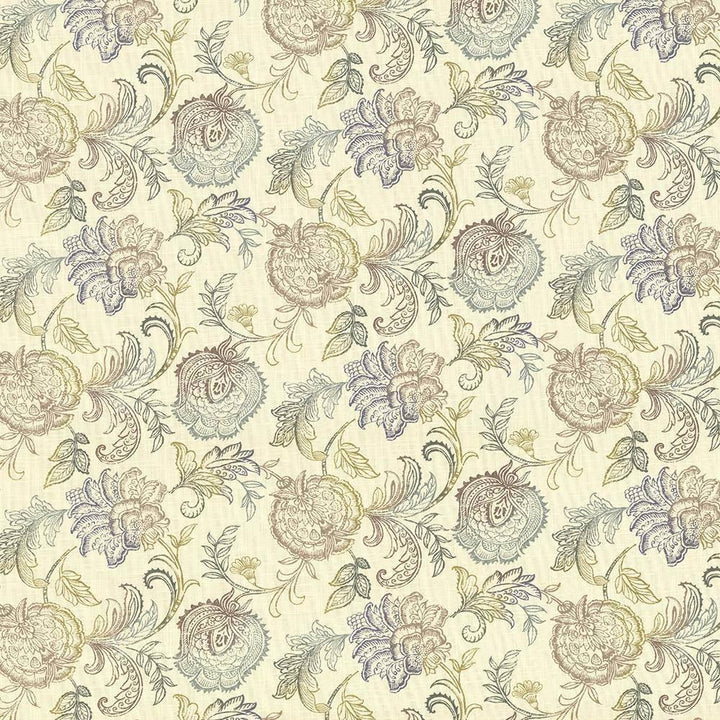 Zoes Garden Splash by Kasmir Fabric 5065 SPAIN 18,000 Wyzenbeek Double Rubs H: 27 inches, V:13 4/8 inches 54 - 55 - Fabric Carolina - Kasmir