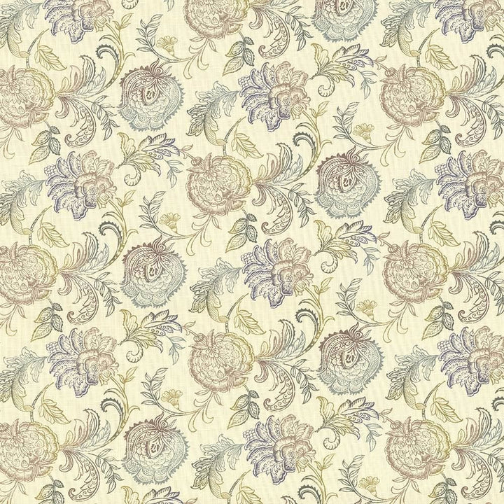 Zoes Garden Splash by Kasmir Fabric 5065 100% Cotton
 SPAIN </p><p>Repeat: Horizontal: 27 inches and Vertical: 13 4/8 inches 54 - 55 - Fabric Carolina -