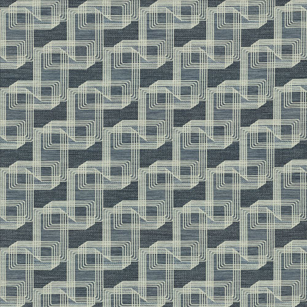 Zoom Cobalt by Kasmir Fabric 1458 77% Polyester
23% Recycled Cotton
 USA 33,000 Wyzenbeek Double Rubs </p><p>Repeat: Horizontal: 7 3/8 inches and Vertical: 9 4/8 inches 58 - Fabric Carolina -