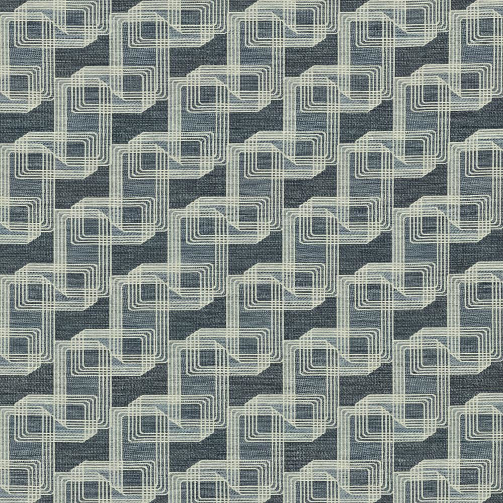 Zoom Cobalt by Kasmir Fabric 1458 77% Polyester
23% Recycled Cotton
 USA </p><p>Repeat: Horizontal: 7 3/8 inches and Vertical: 9 4/8 inches 58 - Fabric Carolina -