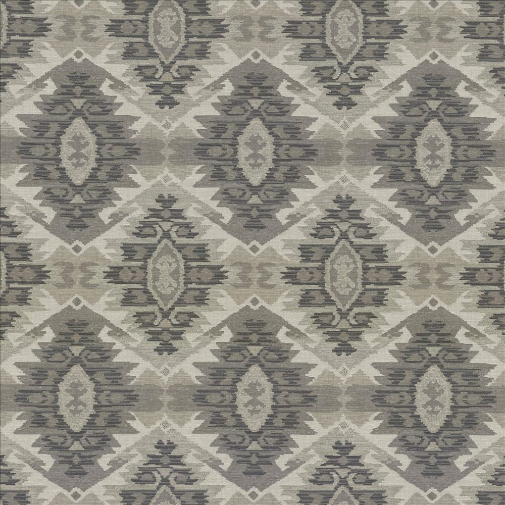Zuni Silver Moon by Kasmir Fabric 8004 44% Viscose
27% Acrylic
21% Polyester
7% Linen
1% Silk
 ITALY </p><p>Repeat: Horizontal: 13 7/8 inches and Vertical: 19 3/8 inches 54 - 55 - Fabric Carolina -